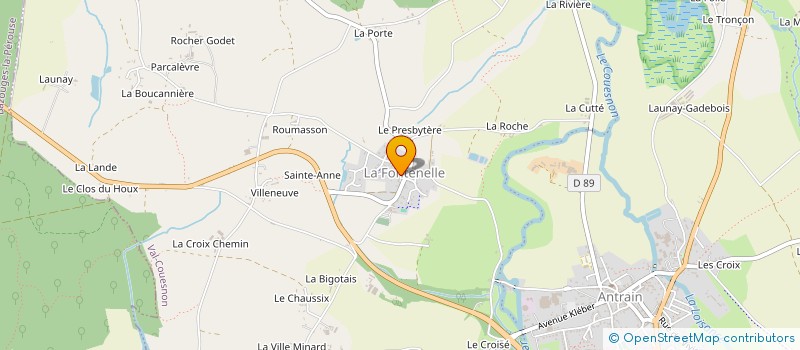 localisation de l'entreprise COMITE DES PARENTS D ELEVES à NOYAL-SOUS-BAZOUGES