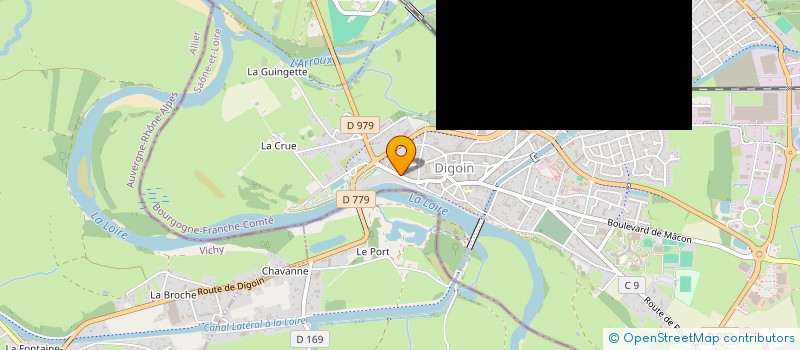 localisation de l'entreprise COMITE DES QUAIS DE LOIRE  DIGOIN