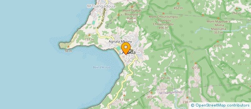 localisation de l'entreprise COMITE DES QUARTIERS M'TSANGANI MJIHARI ANGODRA à ACOUA