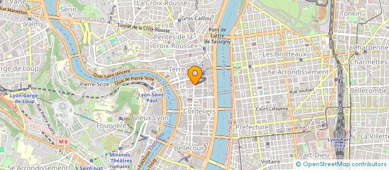 localisation de l'entreprise COMITE DES RELATIONS INTERNATIONALES à LYON
