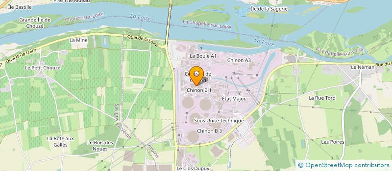 localisation de l'entreprise COMITE DES SAPEURS POMPIERS DU DISTRICT RURAL DU VERON à AVOINE