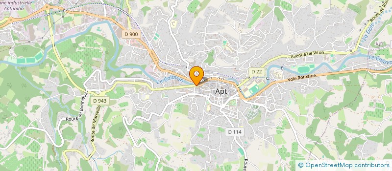 localisation de l'entreprise COMITE DES USAGERS POUR LE SOUTIEN ET LA DEFENSE DU CENTRE HOSPITALIER D APT à APT