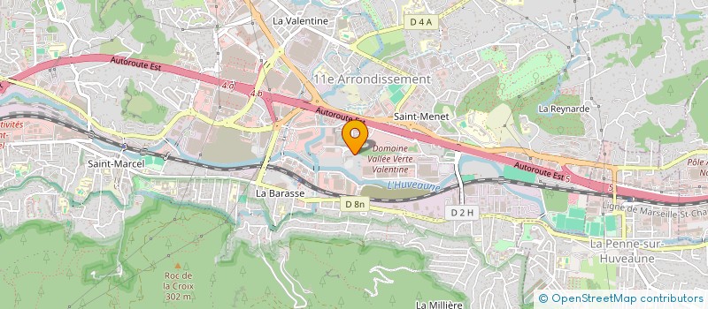 localisation de l'entreprise COMITE DES UTILISATEURS DU CHATEAU SAINT-ANTOINE à MARSEILLE