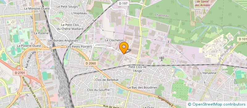 localisation de l'entreprise COMITE DETABLISSEMENT DE LA GMF  FLEURY-LES-AUBRAIS