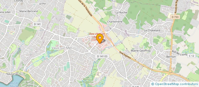 localisation de l'entreprise COMITE DPT FED FR SAUVETAGE SECOURISME CH M à VAUX-SUR-MER