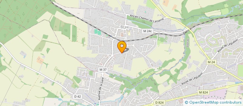 localisation de l'entreprise COMITE DROIT AU LOGEMENT (DAL) COLOMIERS à BRAX