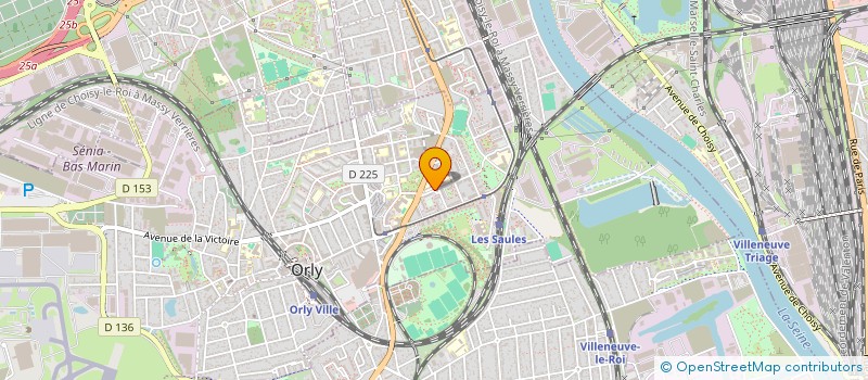 localisation de l'entreprise COMITE DROIT AU LOGEMENT ORLY ET ENVIRONS à ORLY