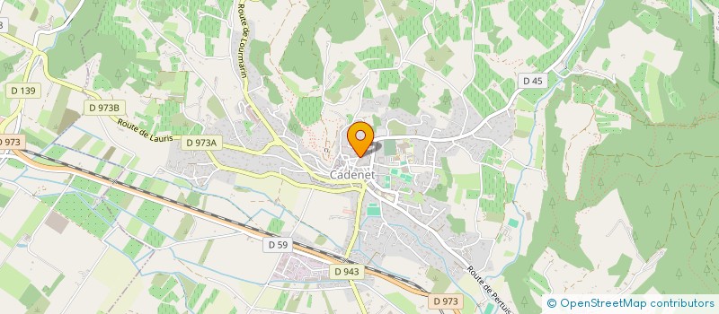 localisation de l'entreprise COMITE DU 3EME AGE à CADENET