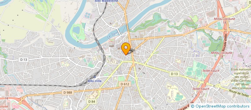 localisation de l'entreprise COMITE DU CARNAVAL à ALBI