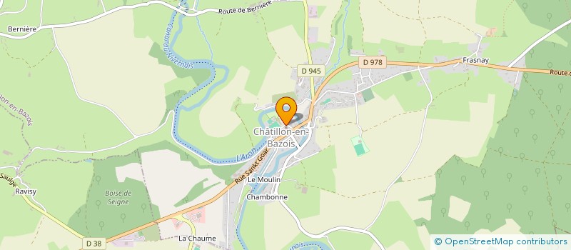 localisation de l'entreprise COMITE DU COMICE DU BAZOIS à CHATILLON-EN-BAZOIS