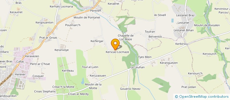 localisation de l'entreprise COMITE DU FINISTERE DE PALET EN FONTE SUR PLANCHE DE BOIS à PLABENNEC