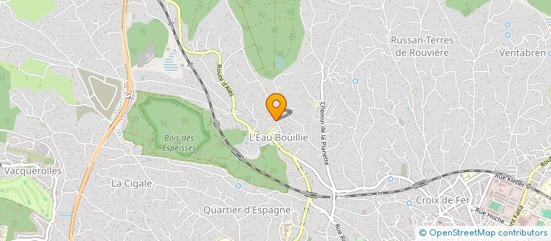 localisation de l'entreprise COMITE DU GARD DE NATATION  NIMES