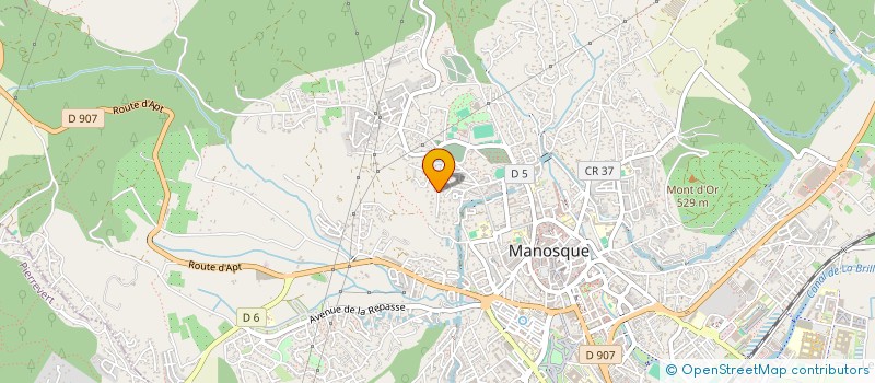 localisation de l'entreprise COMITE DU PATRIMOINE MANOSQUIN à MANOSQUE
