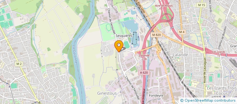 localisation de l'entreprise COMITE DU QUARTIER DE GINESTOUS SESQUIERES à TOULOUSE