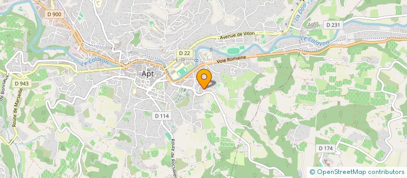 localisation de l'entreprise COMITE DU QUARTIER DE SAINT-JOSEPH (HLM) à APT