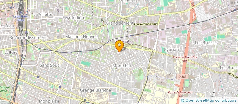localisation de l'entreprise COMITE DU RHONE METROPOLE DE LYON BOXE ANGLAISE à LYON