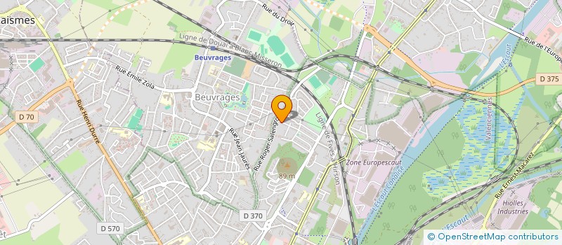 localisation de l'entreprise COMITE DU SECOURS POPULAIRE FRANCAIS ANZIN  ANZIN