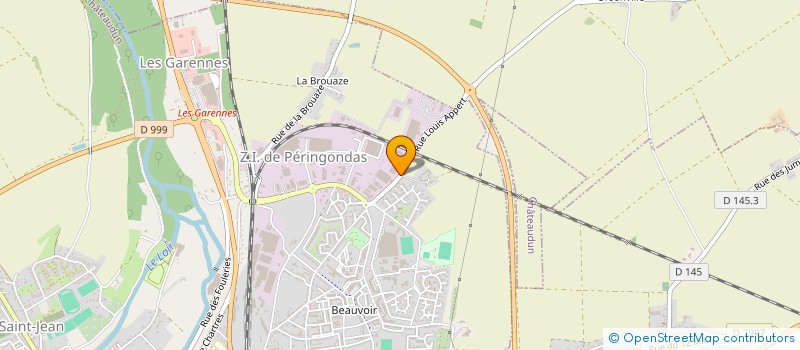 localisation de l'entreprise COMITE DU SECOURS POPULAIRE FRANCAIS DE CHATEAUDUN ET DES ENVIRONS à CHATEAUDUN