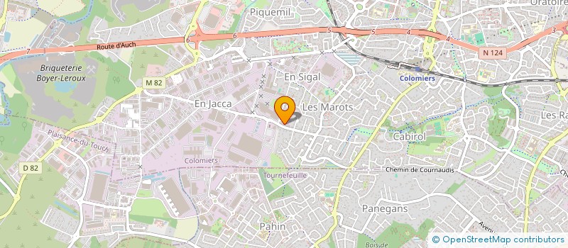 localisation de l'entreprise COMITE DU SECOURS POPULAIRE FRANCAIS DE COLOMIERS à COLOMIERS