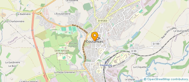 localisation de l'entreprise COMITE DU SECOURS POPULAIRE FRANCAIS DE COUTANCES à COUTANCES