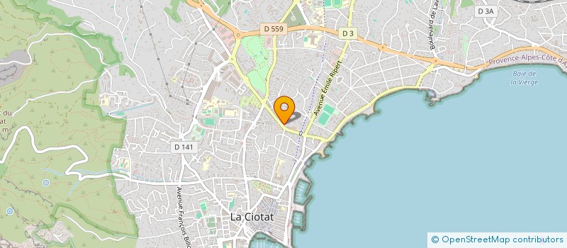 localisation de l'entreprise COMITE DU SECOURS POPULAIRE FRANCAIS DE LA CIOTAT, CEYRESTE  LA CIOTAT