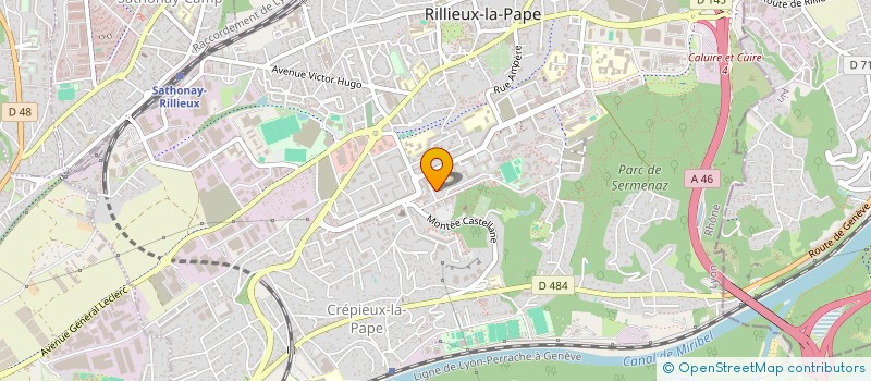 localisation de l'entreprise COMITE DU SECOURS POPULAIRE FRANCAIS DE RILLIEUX à RILLIEUX-LA-PAPE