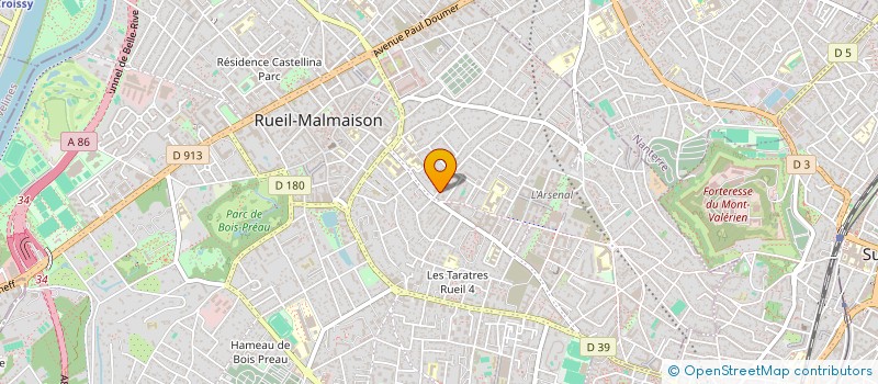 localisation de l'entreprise COMITE DU SECOURS POPULAIRE FRANCAIS DE RUEIL-MALMAISON à RUEIL-MALMAISON