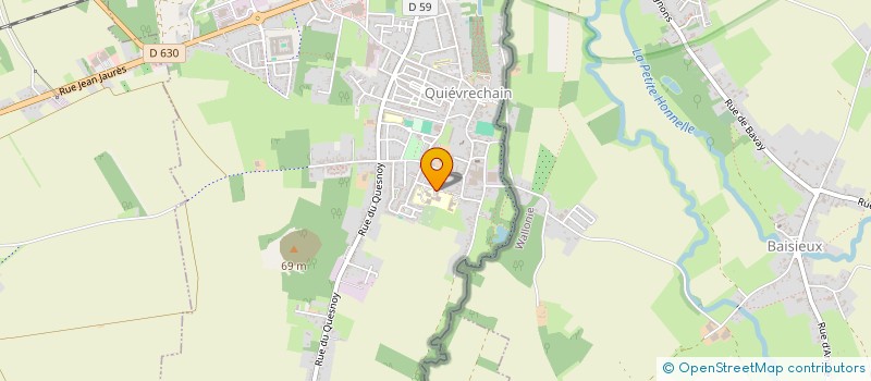 localisation de l'entreprise COMITE DU SECOURS POPULAIRE FRANCAIS QUIEVRECHAIN  QUIEVRECHAIN