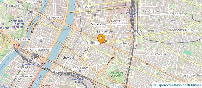 localisation de l'entreprise COMITE DU SOUVENIR DE LA POLICE LYONNAISE  LYON