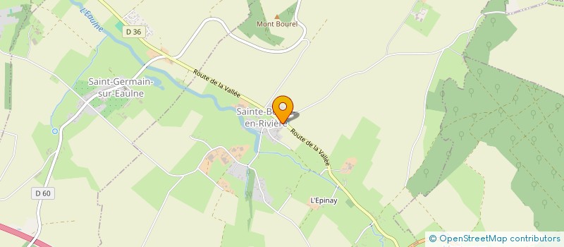 localisation de l'entreprise COMITE DU SOUVENIR DE SAINTE-BEUVE-EN-RIVIERE  SAINTE-BEUVE-EN-RIVIERE