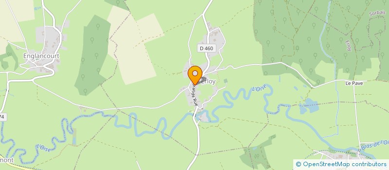 localisation de l'entreprise COMITE DU SOUVENIR DU MAQUIS D'ERLOY  ERLOY