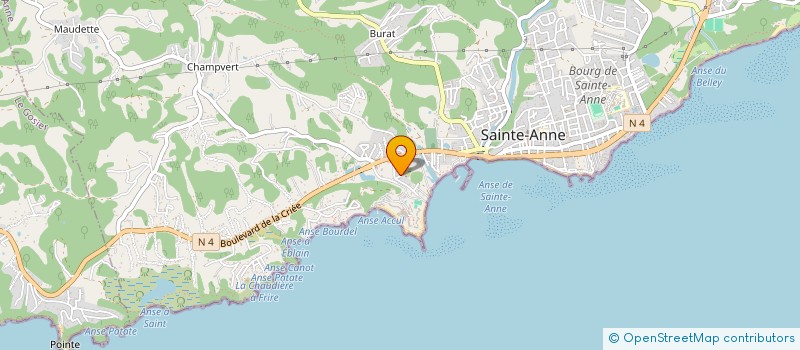 localisation de l'entreprise COMITE DU SOUVENIR HEGESIPPE IBENE à SAINTE-ANNE
