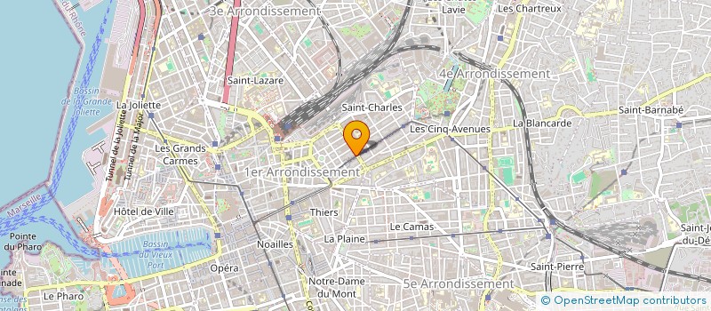 localisation de l'entreprise COMITE DU VIEUX MARSEILLE à MARSEILLE