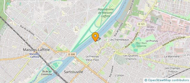 localisation de l'entreprise COMITE DU VIEUX PAYS LE FRESNAY à SARTROUVILLE
