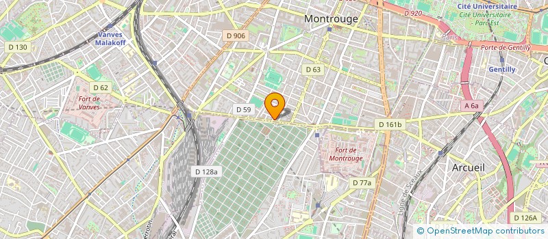localisation de l'entreprise COMITE EMIGRATION DU VILLAGE IAAZOUZEN à MONTROUGE