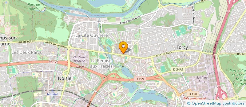 localisation de l'entreprise COMITE EMPLOI NORD OUEST S ETM à TORCY