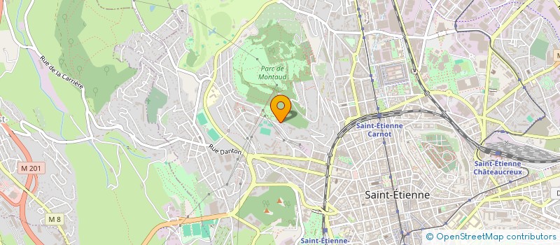 localisation de l'entreprise COMITE ENT HOUILLERE LOIRE D G à SAINT-ETIENNE