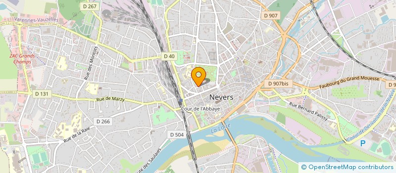 localisation de l'entreprise COMITE ENT SECURITE SOCIALE à NEVERS
