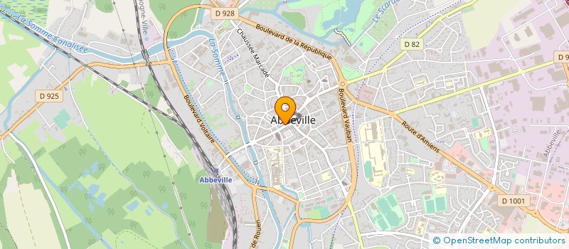 localisation de l'entreprise COMITE ENTENTE MANIFESTATI ABBEVILLOISES à ABBEVILLE