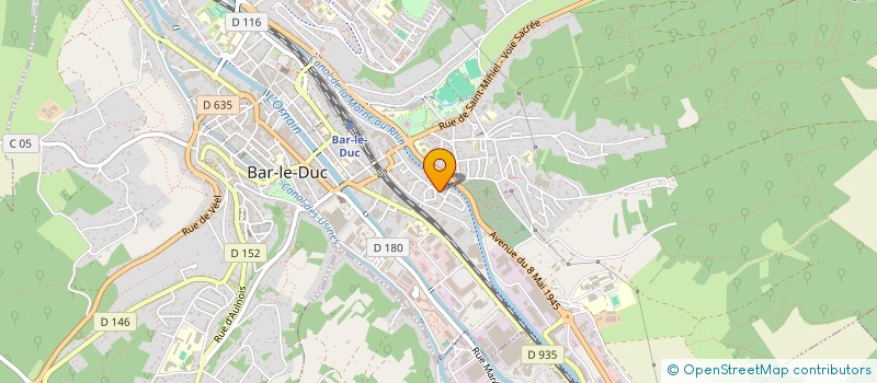 localisation de l'entreprise COMITE ENTP SMC SERVITHERM à BAR-LE-DUC