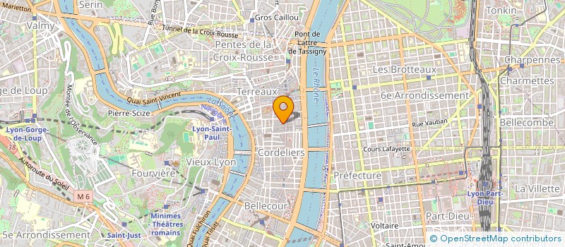 localisation de l'entreprise COMITE ENTR AIDE BIJOUTERIE à LYON