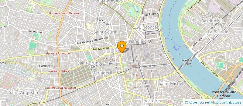 localisation de l'entreprise COMITE ENTR APPEL MEDICAL à BORDEAUX