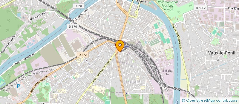 localisation de l'entreprise COMITE ENTR CAISSE ALLOCATION FAMILIALE à MELUN