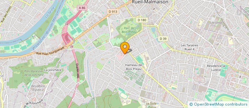 localisation de l'entreprise COMITE ENTR CENTRE RECHERCHE DELALANDE à RUEIL-MALMAISON