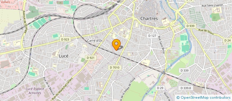localisation de l'entreprise COMITE ENTR CIE PHILIPS ECLAIRAGE à CHARTRES