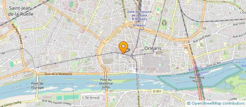 localisation de l'entreprise COMITE ENTR SEEE PEBILLAI à ORLEANS