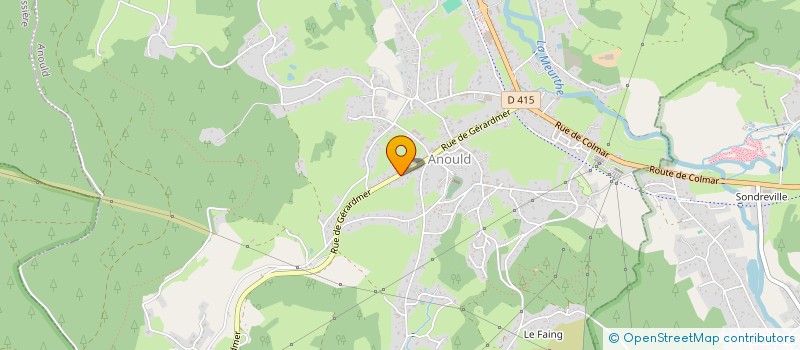 localisation de l'entreprise COMITE ENTRAIDE AUX VIEILLARDS à ANOULD