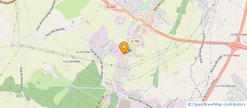 localisation de l'entreprise COMITE ENTRAIDE CANTONAL LANGUEUX à PLOUFRAGAN