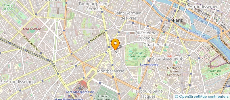localisation de l'entreprise COMITE ENTRE INSTITUT PROPHYLACTIQUE à PARIS