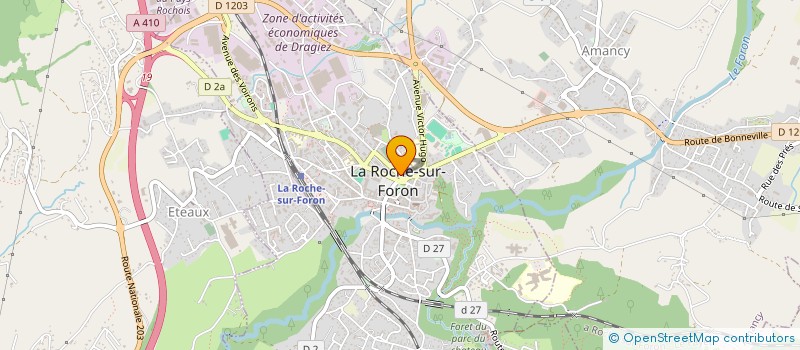 localisation de l'entreprise COMITE ENTREP BANQUE POPULAI SAVOISIENNE à LA ROCHE-SUR-FORON